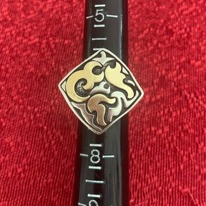 John Hardy Tribal Dayak 22k/925 Ring